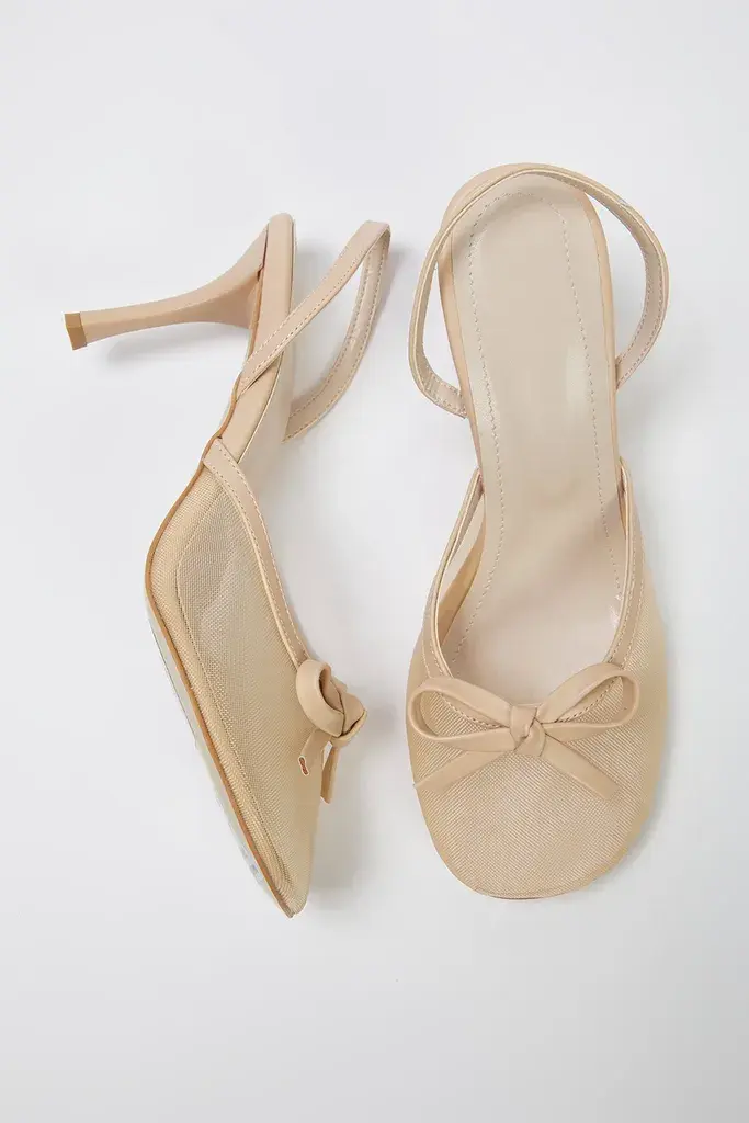 Trendyol Shoes Ženske cipele Takss25To00093, Bež