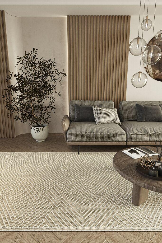 Conceptum Hypnose Tepih Elit 12, 160x300 cm, Bež