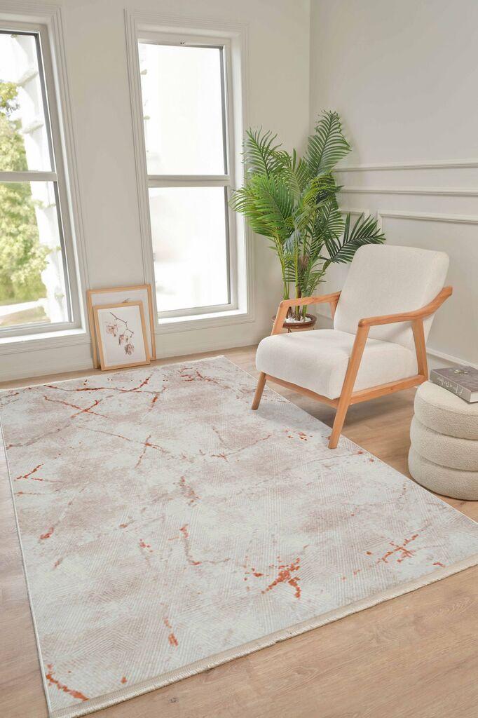 Conceptum Hypnose Tepih Alin Al004, 80x150 cm, Krem-narandžasti