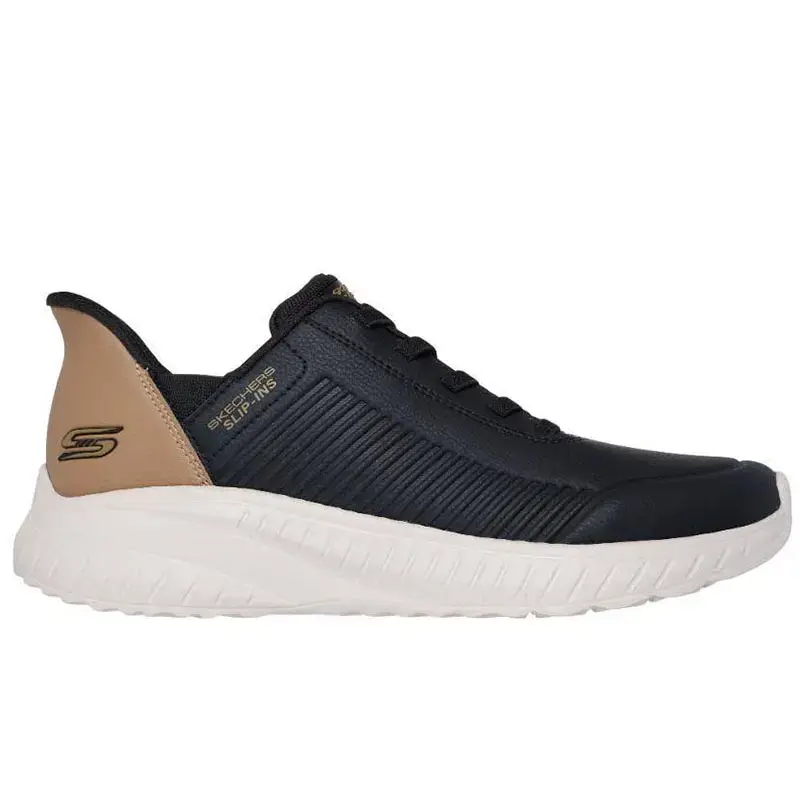 Skechers Muške patike Bobs Squad Chaos - Heel Prefe, 118305-BLK, Crne