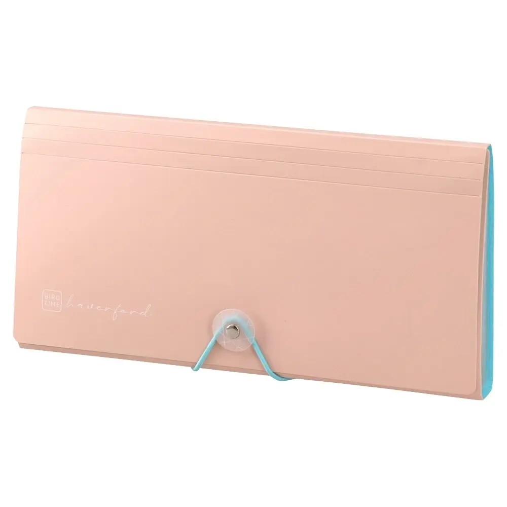 Biro Time Fascikla sa pregradama Haverford, 24x14cm, 13 pregrada, Kajsija