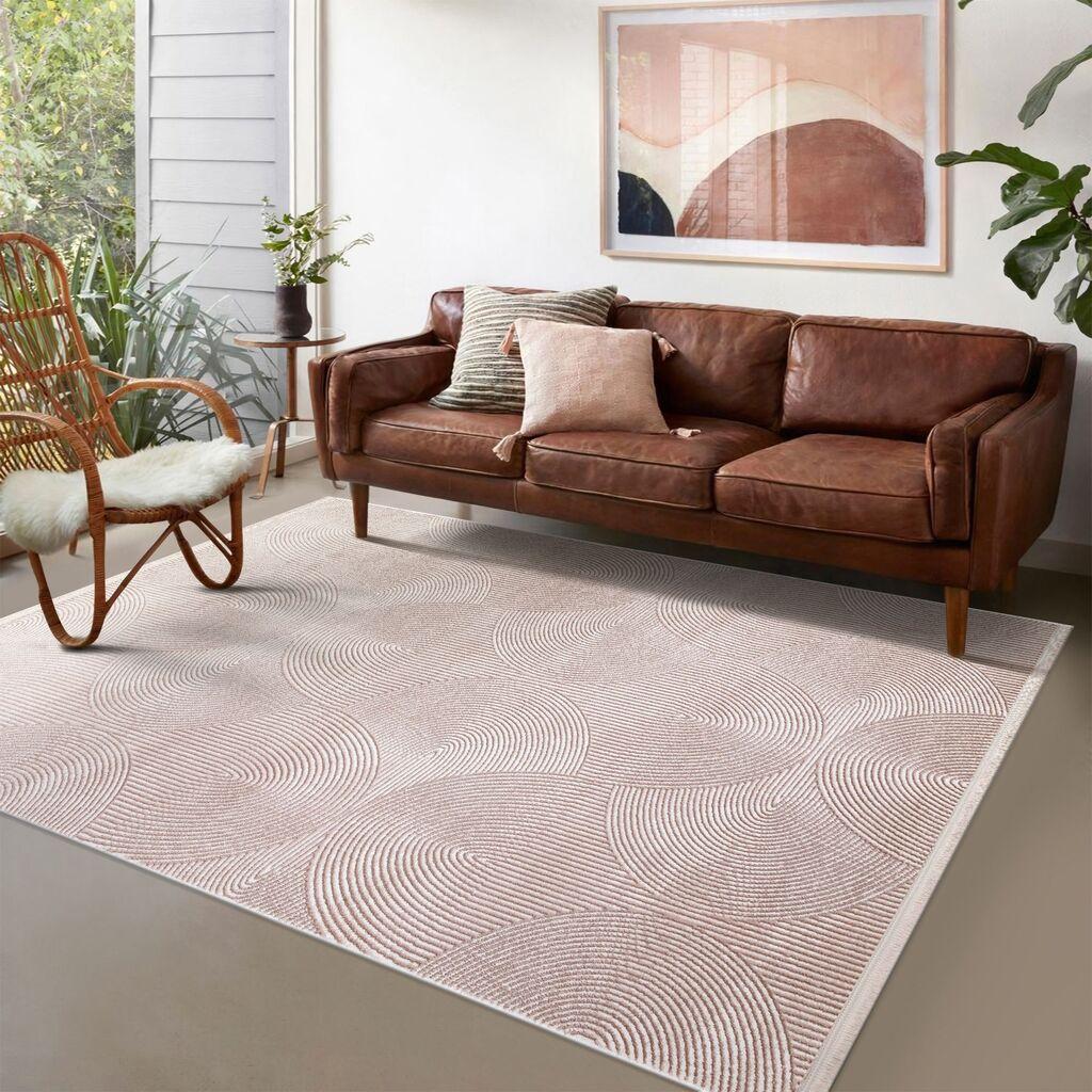 Conceptum Hypnose Tepih Cunda Cn011, 200x500 cm, Svetloroze