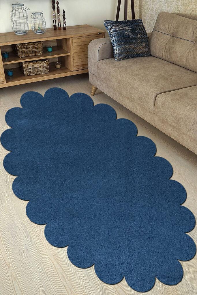 Conceptum Hypnose Tepih Ellipse Daisy, 80x120 cm, Teget