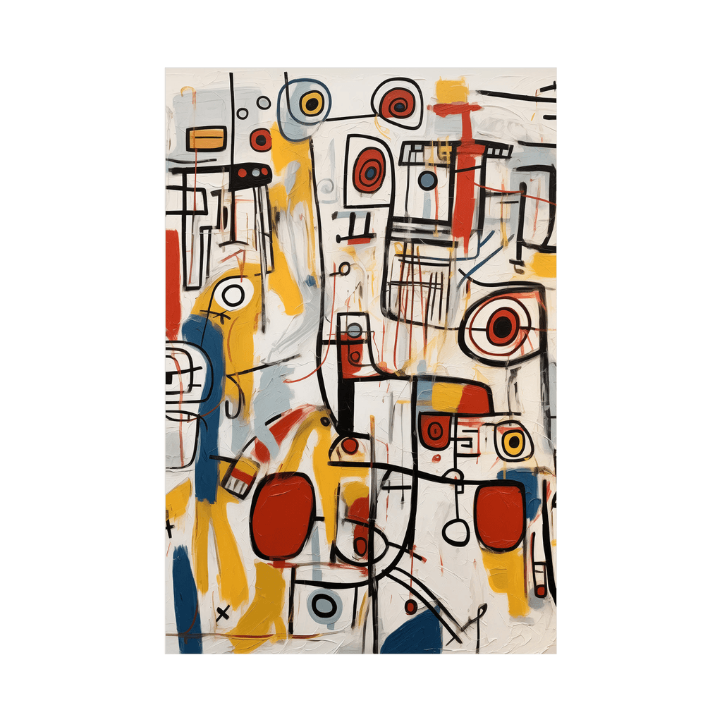 Canvas Slika na platnu Oblici, 100x150cm