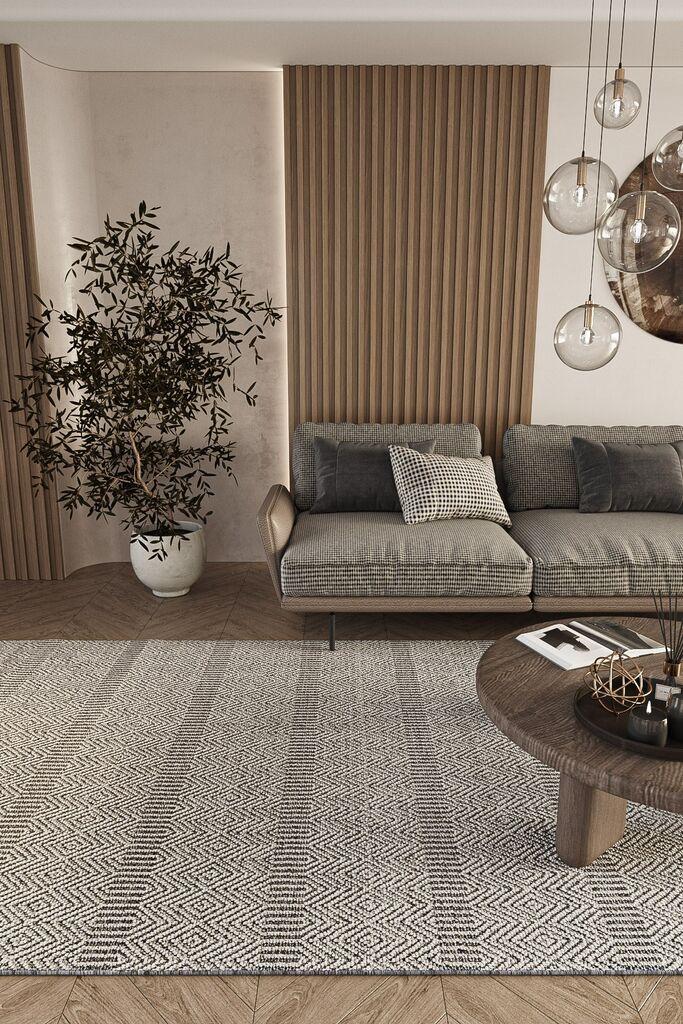 Conceptum Hypnose Tepih Elit 01, 100x150 cm, Sivi