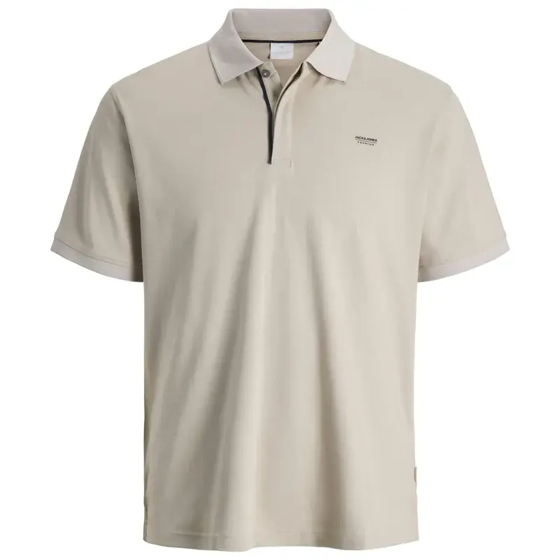 Jack&Jones Muška majica Theo Ss Polo Styd Ss25, Krem