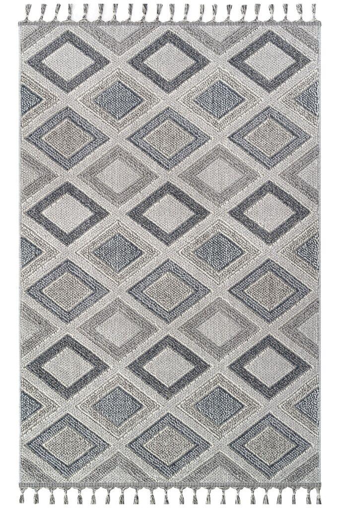 Conceptum Hypnose Tepih Bukle 1402, 80x400 cm, Sivi