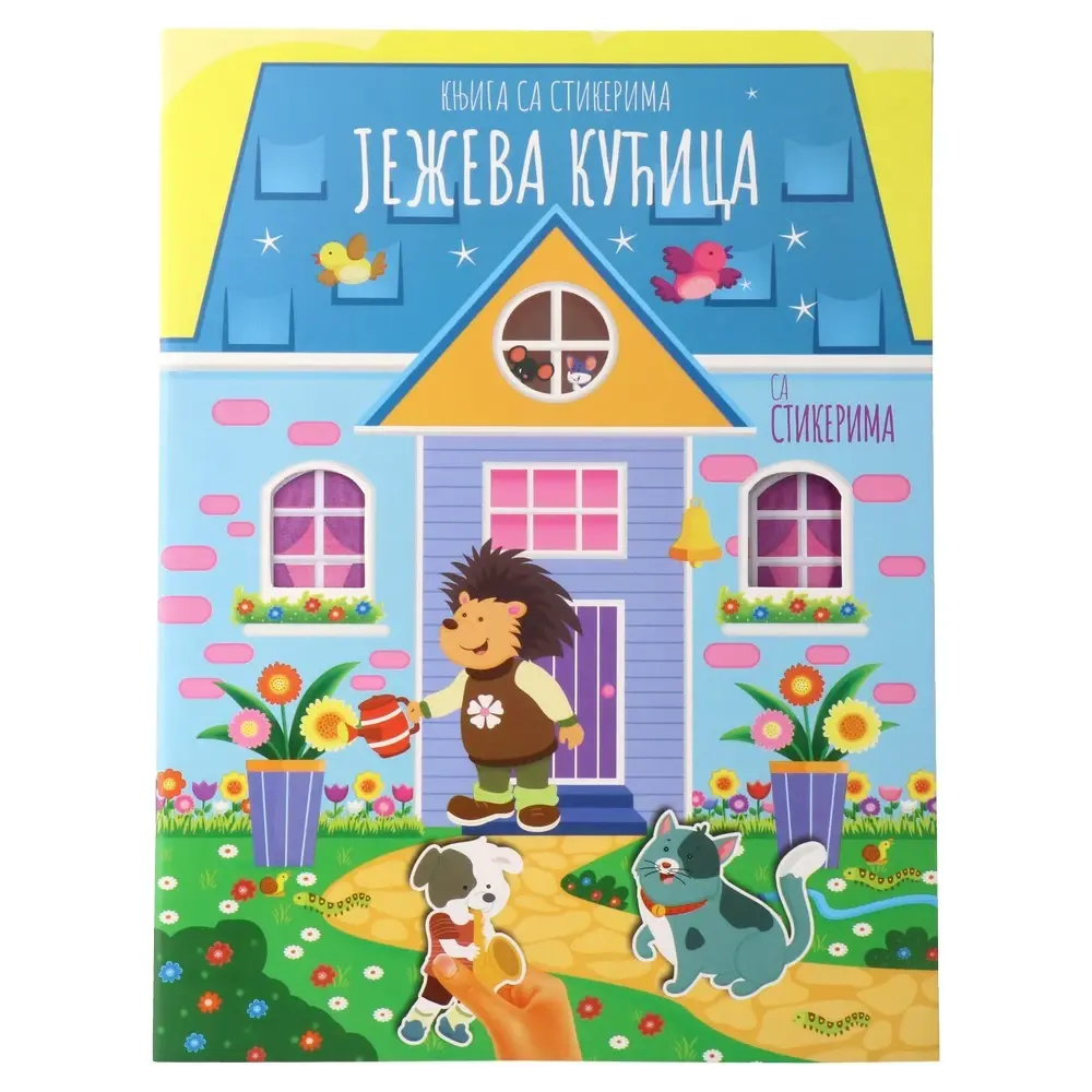 Knjiga sa stikerima Ježeva kućica