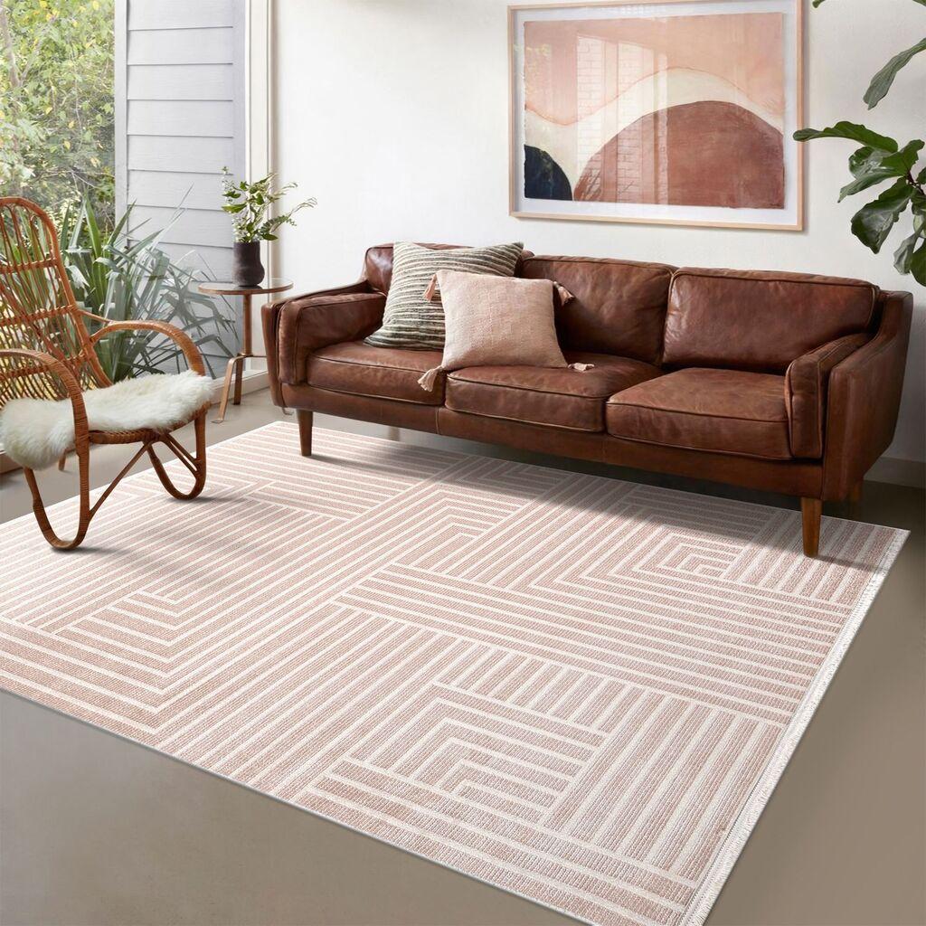 Conceptum Hypnose Tepih Cunda Cn016, 120x400 cm, Bež