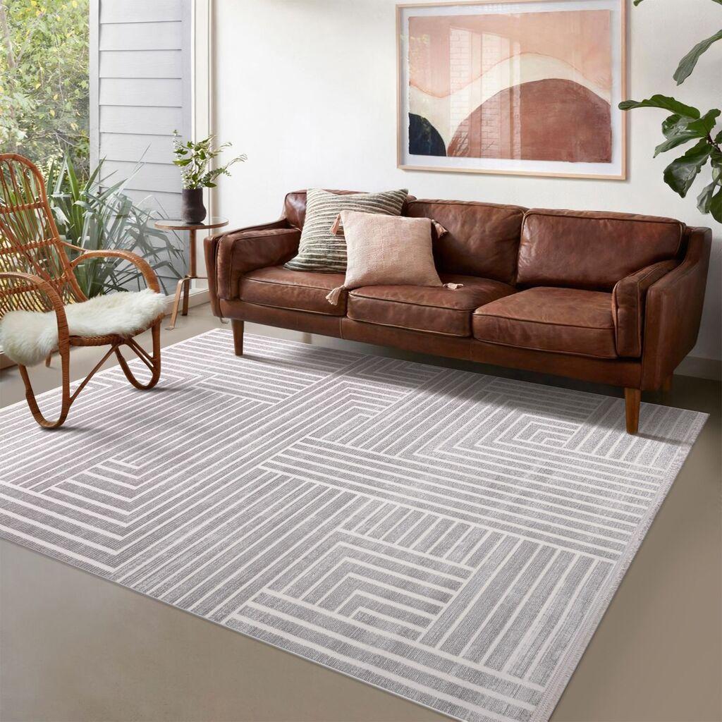 Conceptum Hypnose Tepih Cunda Cn015, 200x400 cm, Sivi