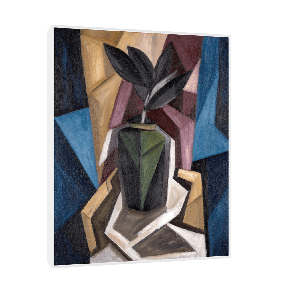 Canvas Slika na platnu Rubber Plant, Marsden Hartley, 40x50cm, Sa ramom, Beli