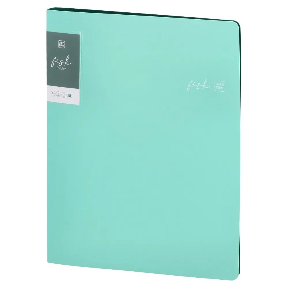 Biro Time Fascikla sa četiri prstena Fisk, 20mm, A4, Menta