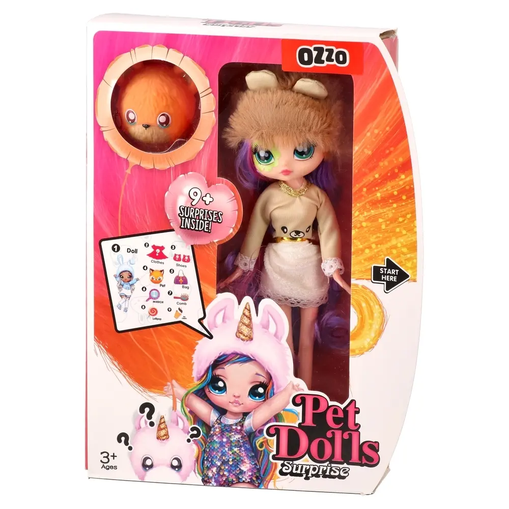 Ozzo Igračka za devojčice lutka Pet dolls