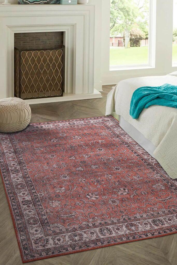 Conceptum Hypnose Tepih Folk -BA 42, 140x190 cm, Crveni