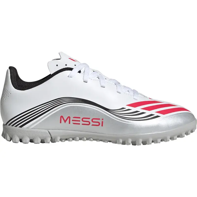 Adidas Patike za dečake F50 Messi Club Tf, Bele