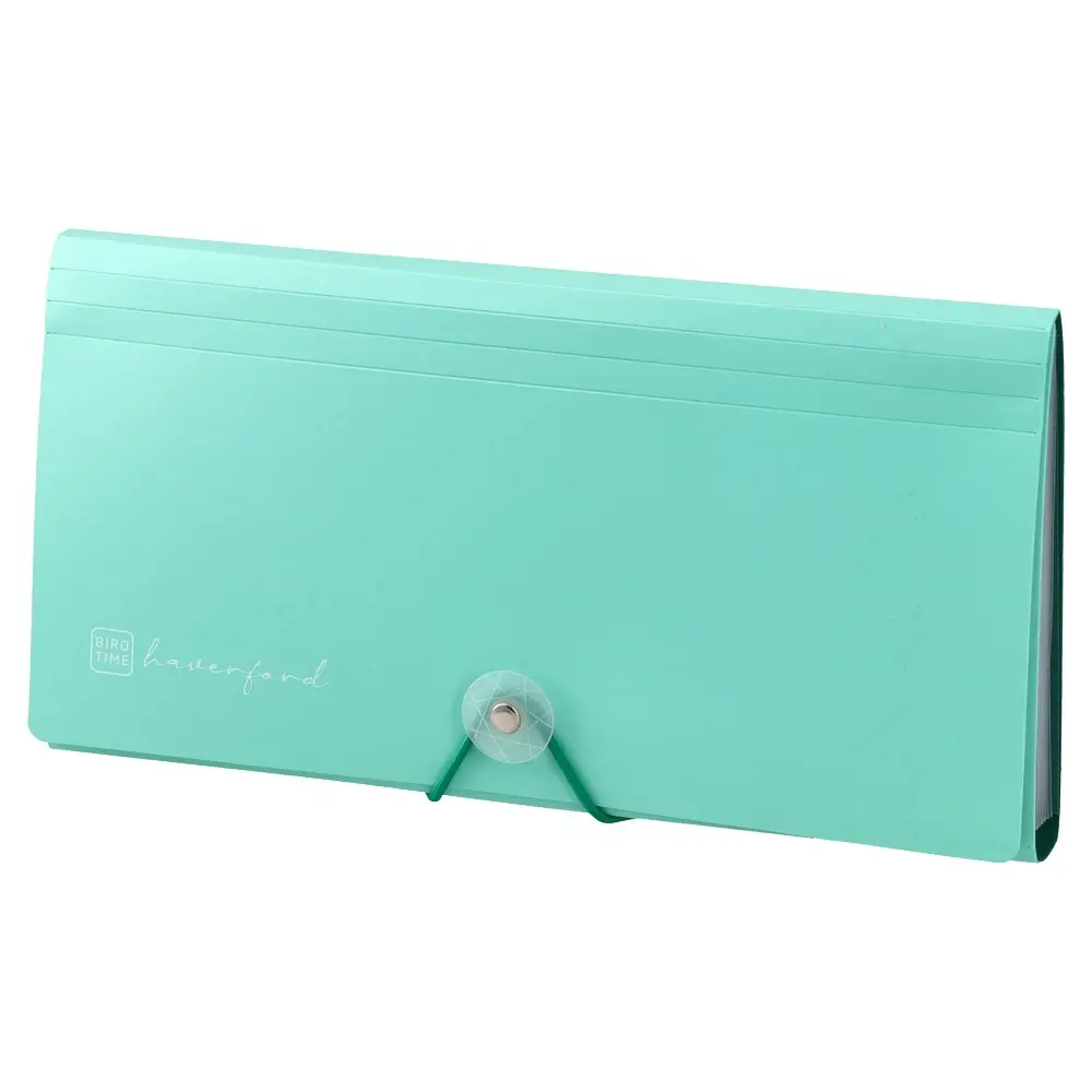 Biro Time Fascikla sa pregradama Haverford, 24x14cm, 13 pregrada, Menta