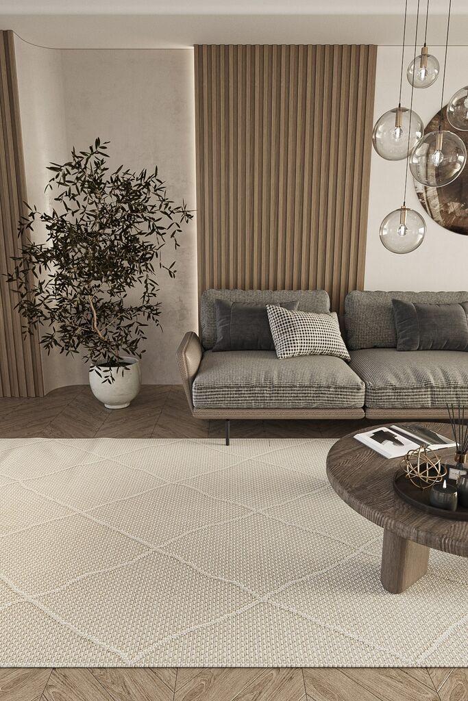 Conceptum Hypnose Tepih Elit 02, 120x250 cm, Krem