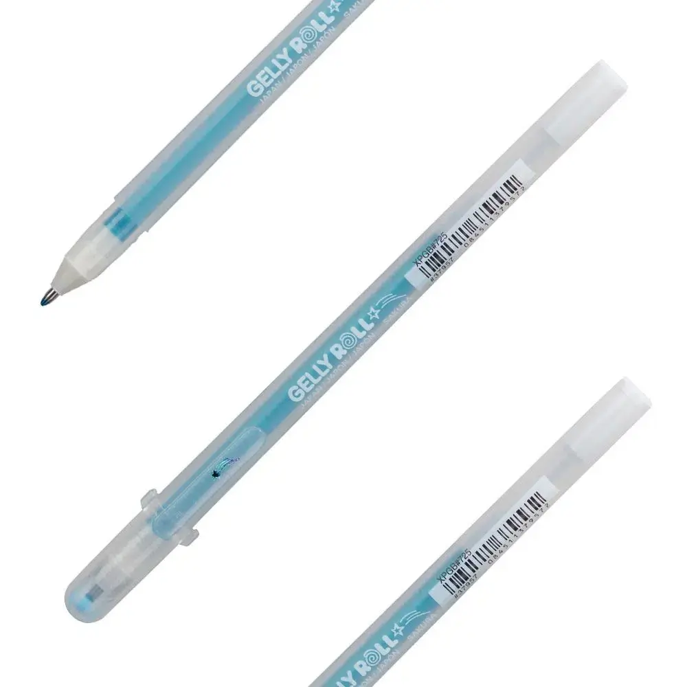 Royal Talens Gel olovka Gelly Stardust, 25, 1.0mm, Svetloplava