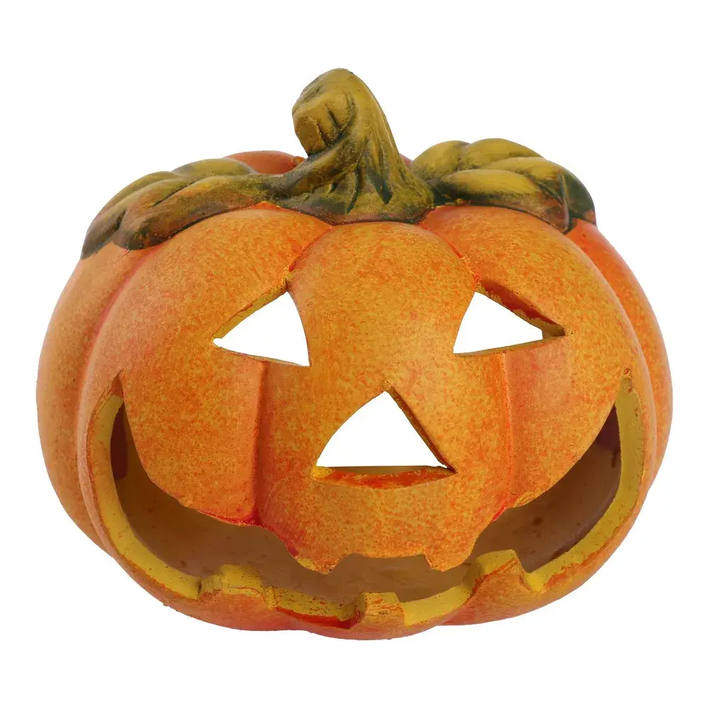 Držač za sveće Bundeva Huto, 12cm, Narandžasta