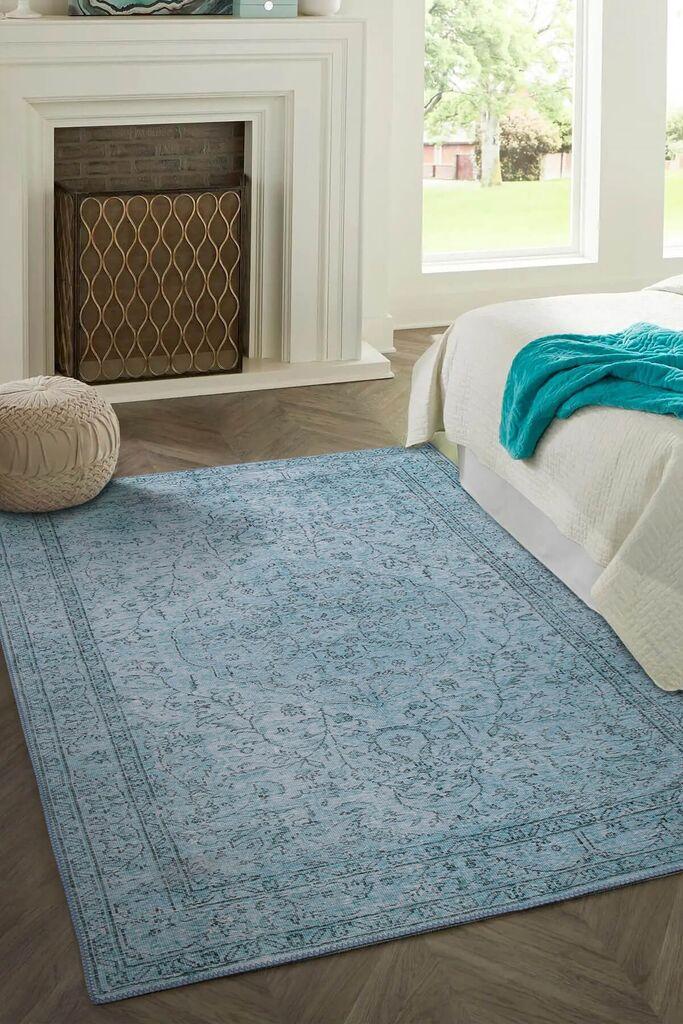 Conceptum Hypnose Tepih Folk -BA 49, 140x190 cm, Svetloplavi