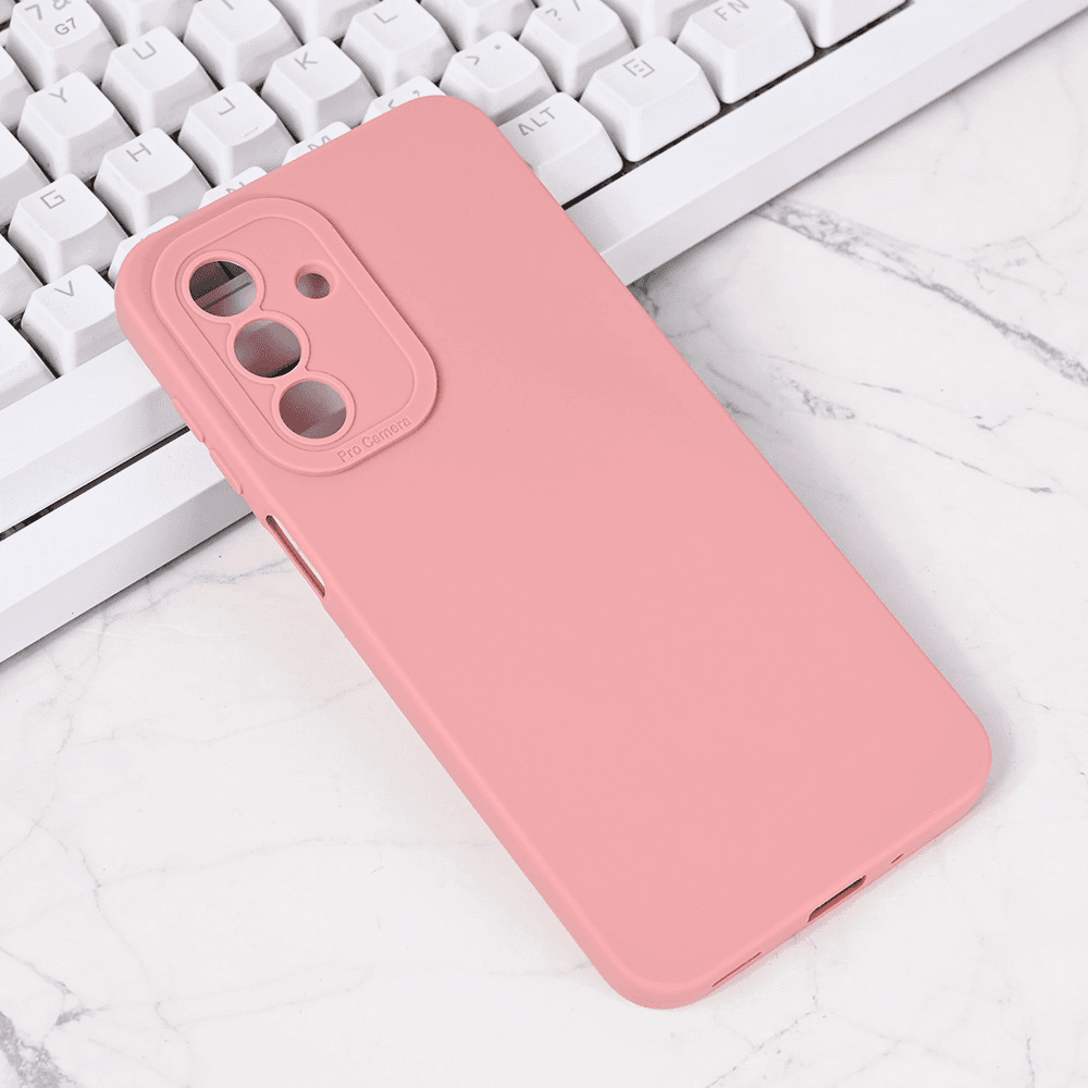 Silikonska maska za Samsung A175 Galaxy A17 Pro Camera, Roze