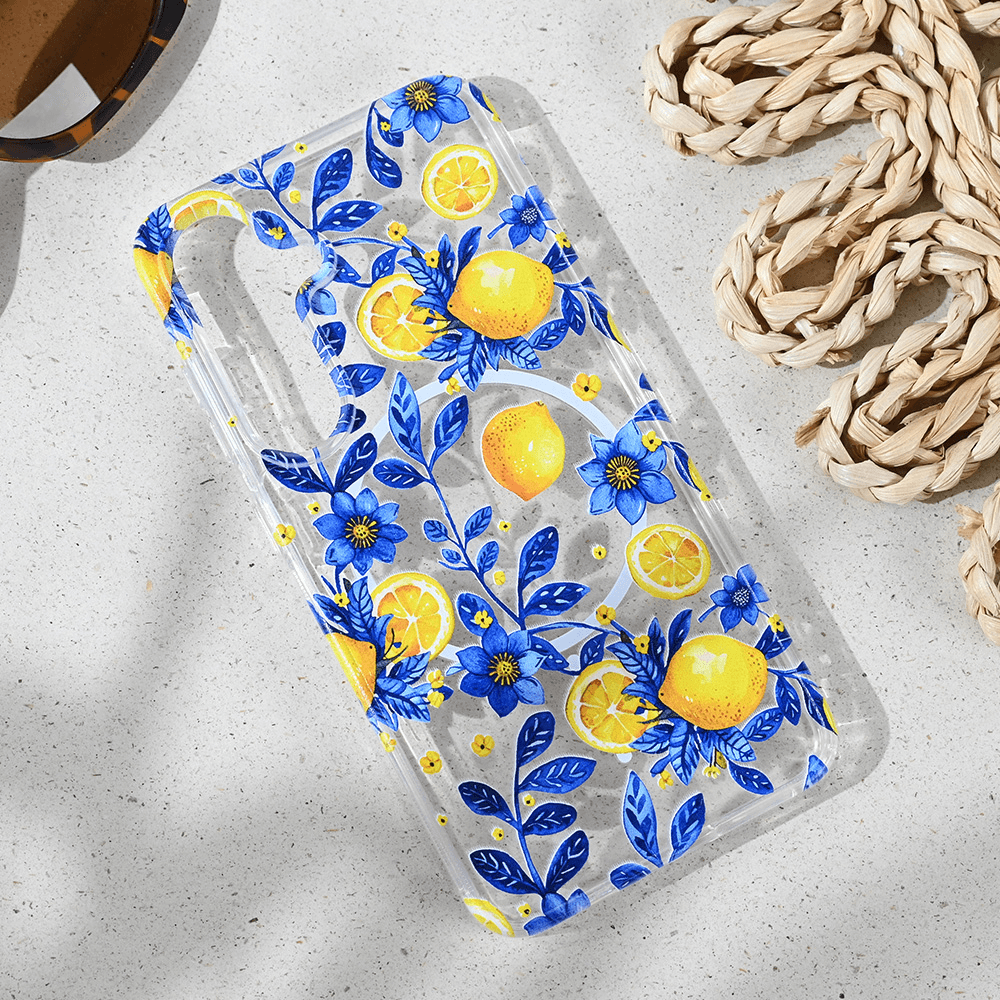 Maska za Samsung S921B Galaxy S24 Magsafe Print, Mediteran Lemon