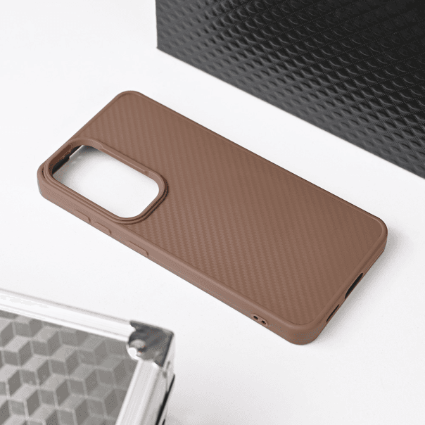 Maska za Samsung S931B Galaxy S25 Magsafe Kevlar, Braon