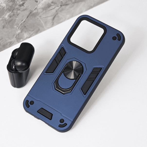 Maska za Honor X8c Hard Ring, Tamnoplava