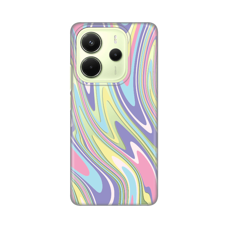 Silikonska maska za Xiaomi Redmi Note 14 4G (SRB) Print Skin Liquid Dream