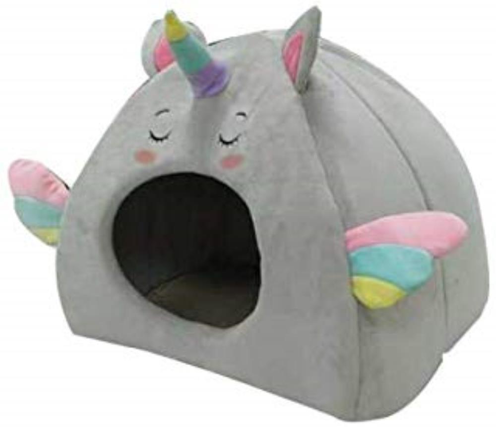 Croci Fluffy Kućica za pse Unicorn 43x33x39cm, Siva