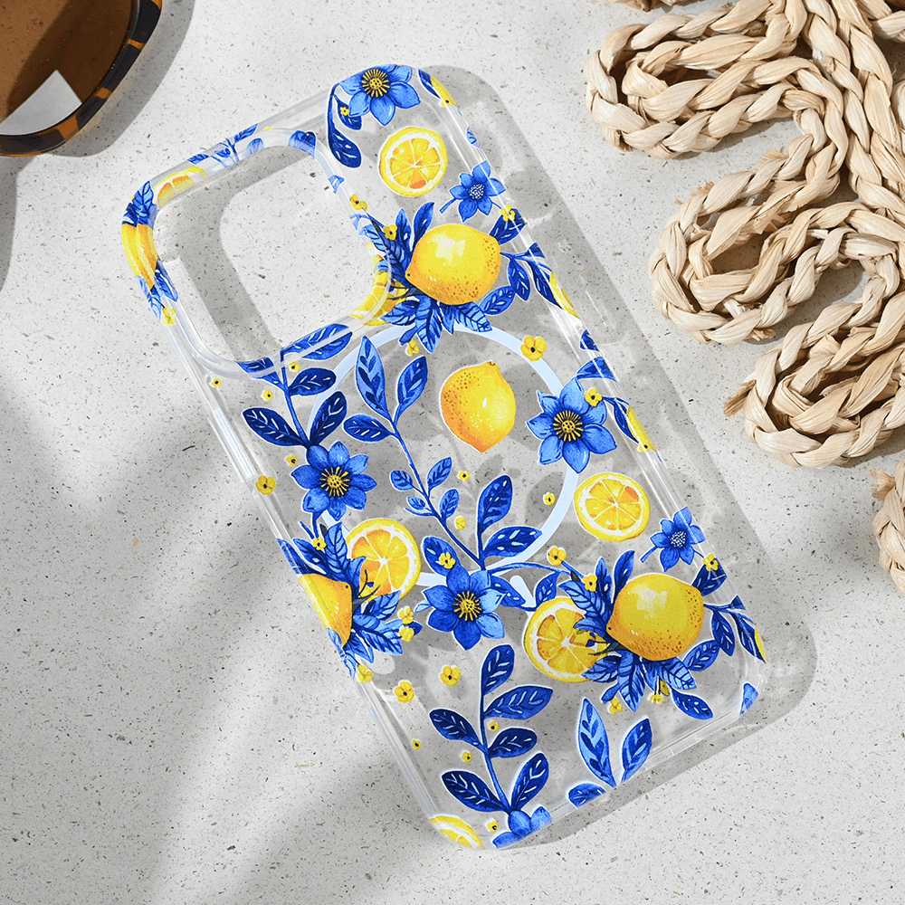 Maska za iPhone 16 Pro 6.3 Magsafe Print, Mediteran Lemon