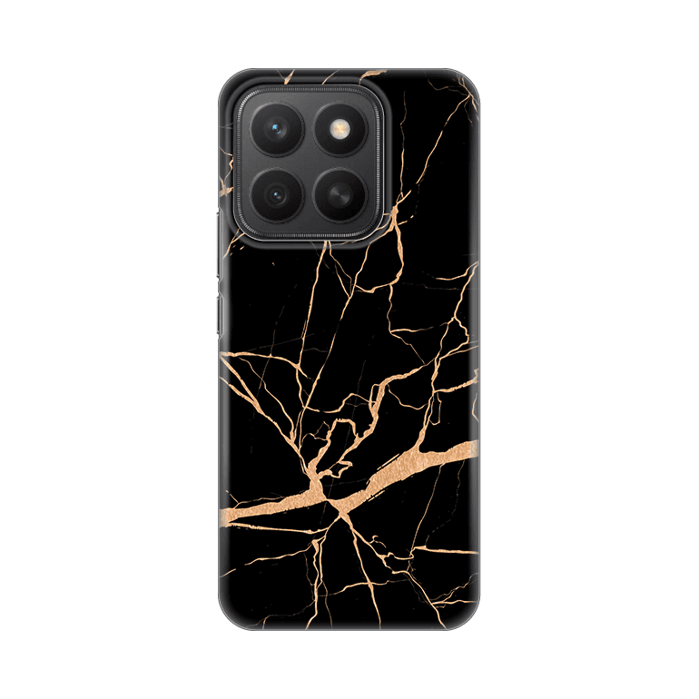Silikonska maska za Honor X8c Print, All Black