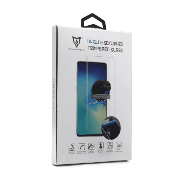 Zaštitno staklo za Realme 12 Pro+ Tempered Glass Monsterskin UV Glue 5D, Providno