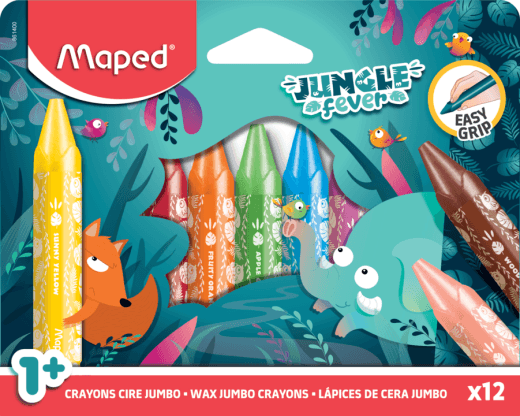 Voštane boјice Maped Jungle Fever, 12 komada