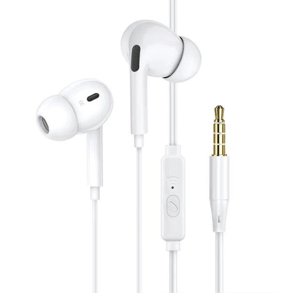 Slušalice HFC-03, 3.5mm, Bele