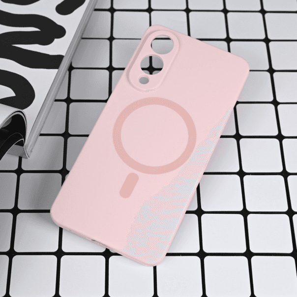 Maska za Samsung S937B Galaxy S25 Edge Magsafe Pure color, Roze
