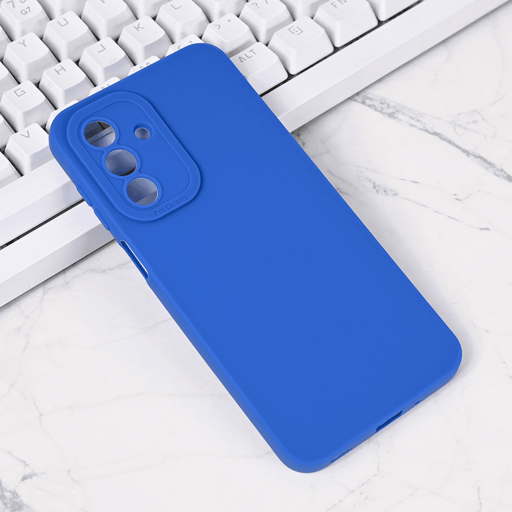 Silikonska maska za Samsung A175 Galaxy A17 Pro Camera, Plava