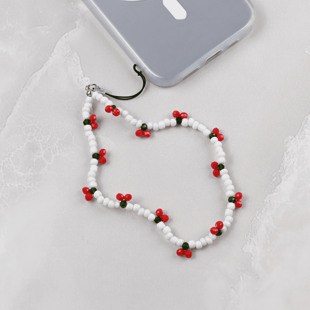 Privezak za telefon tip 7, Beli