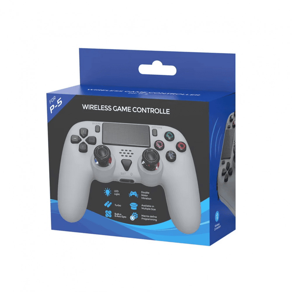 Dobe Joypad TP5-35137 WIFI za PS5, Sivi