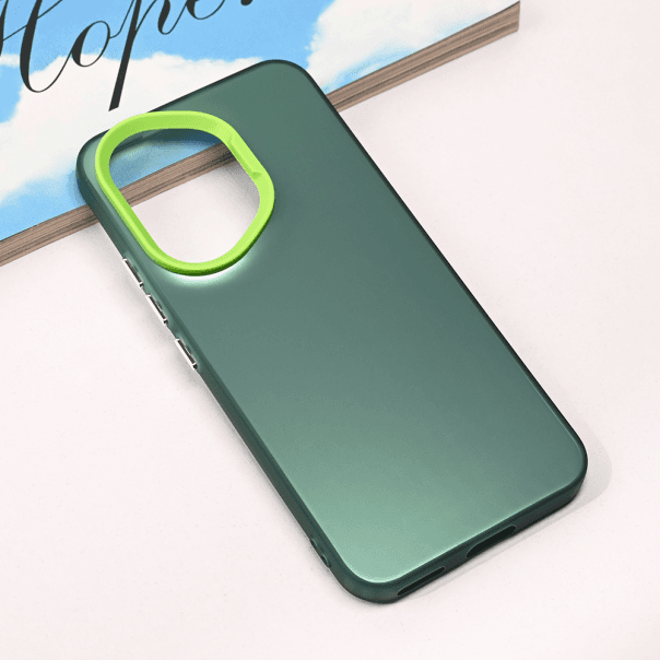 Maska za Honor 400 Clear, Zelena