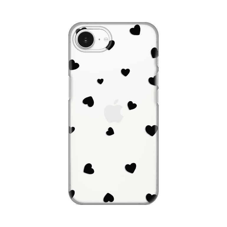 Silikonska maska za iPhone 16e 6.1 Print Skin Hearts