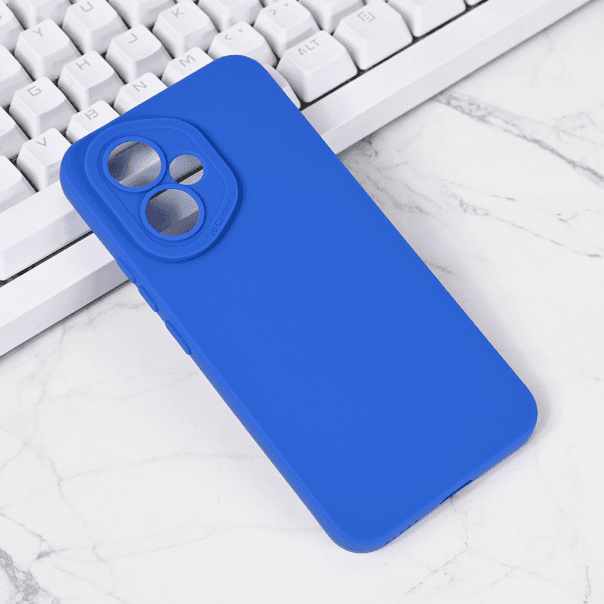 Silikonska maska za Honor 400 Pro Camera, Plava