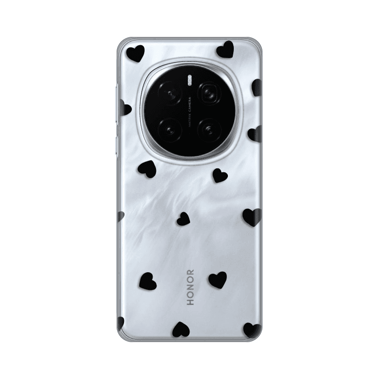 Silikonska maska za Honor Magic 7 Pro Print Skin Hearts