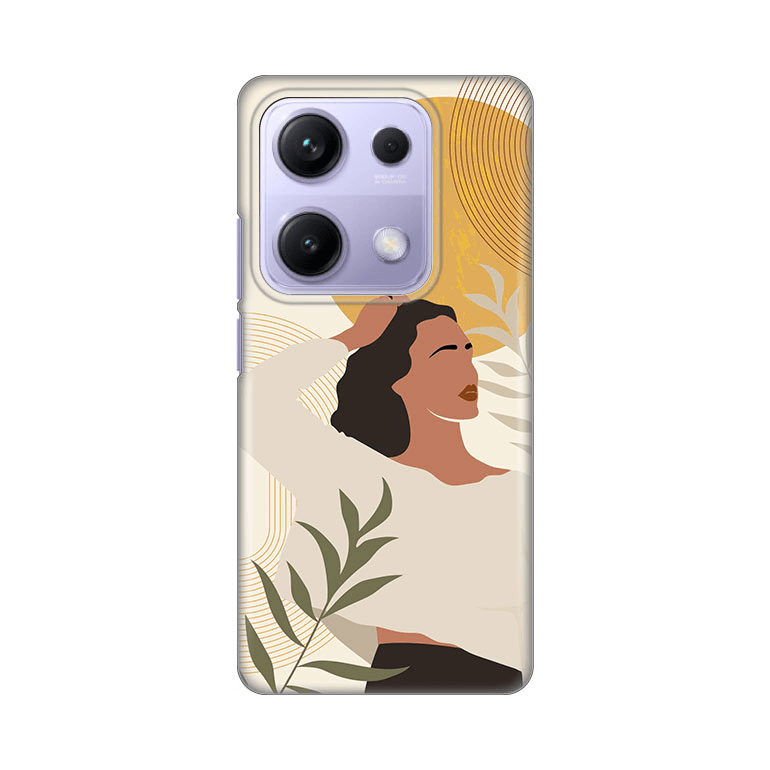 Silikonska maska za Xiaomi Redmi Note 14s  Print Skin Boho Girl