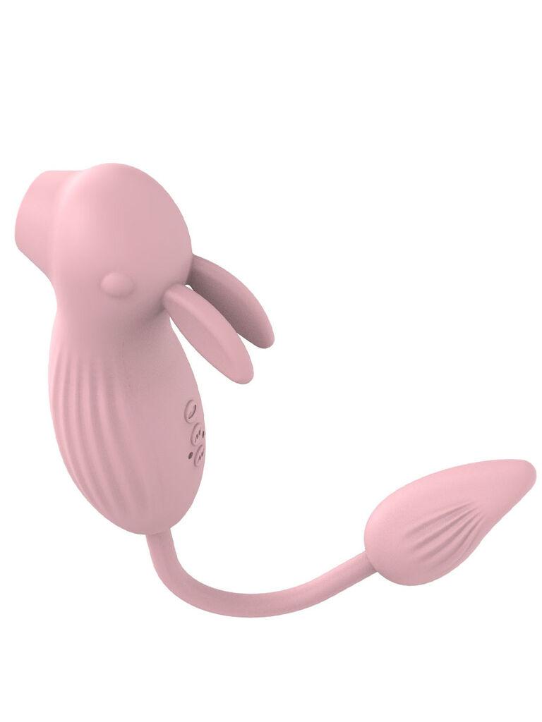 Stimulator klitorisa YQW 915, 12 funkcija, Roze