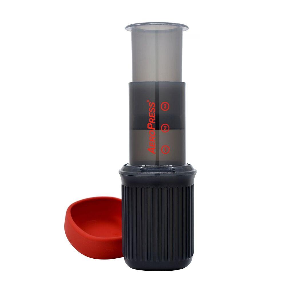 Aeropress Set za pripremu kafe Go Travel, Crno-crveni