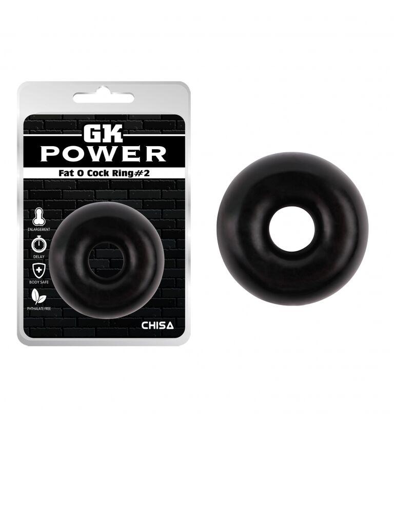 Prsten za penis Fat O Cock Ring 2, Crni
