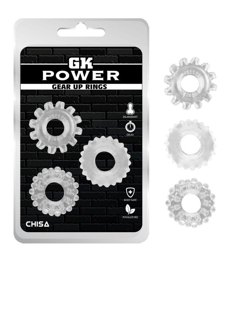 Prsten za penis Gear Up Rings, Providan