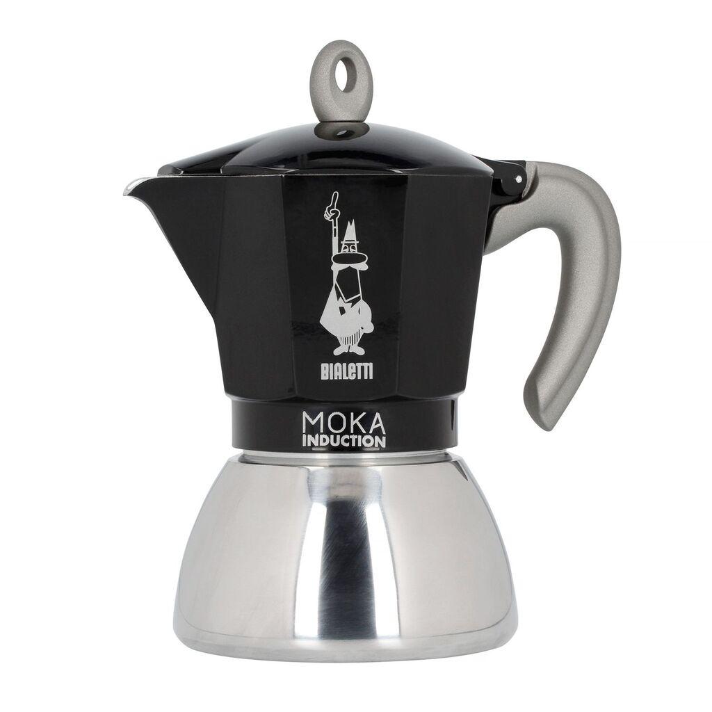 Bialetti Aparat za kafu Moka Induction, Crni