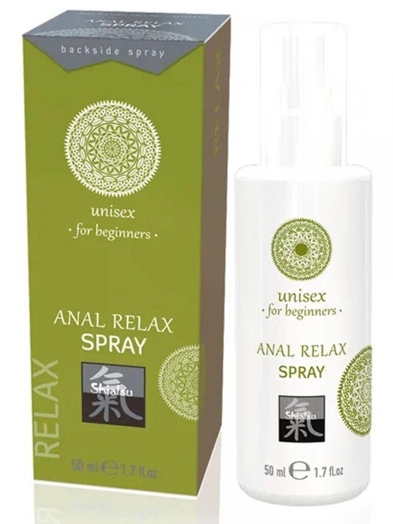 Sprej za olakšavanje odnosa SHIATSU Anal Relax Beginners Unisex, 50ml